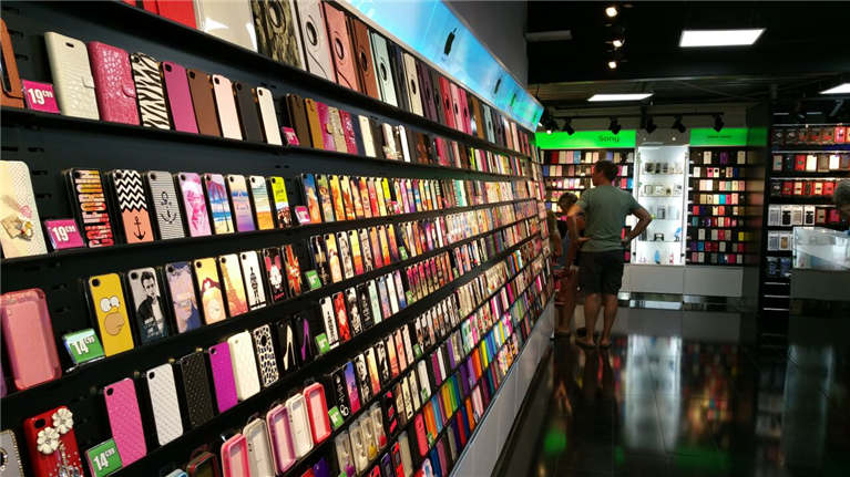 Custom Mobile Cell Phone & Electronic Shop Fittings & Store Furniture