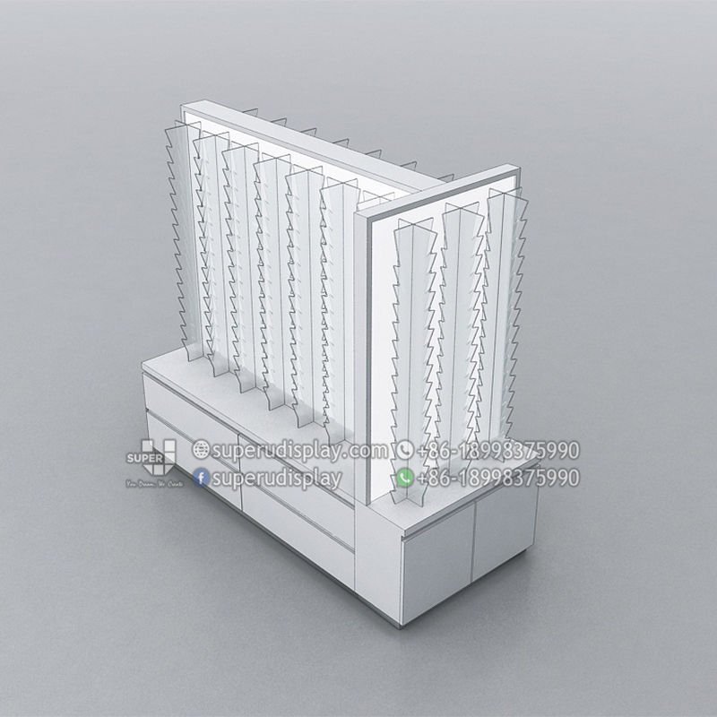 Custom Acrylic Floor Optical Display Stands Holder Gondola Sunglasses