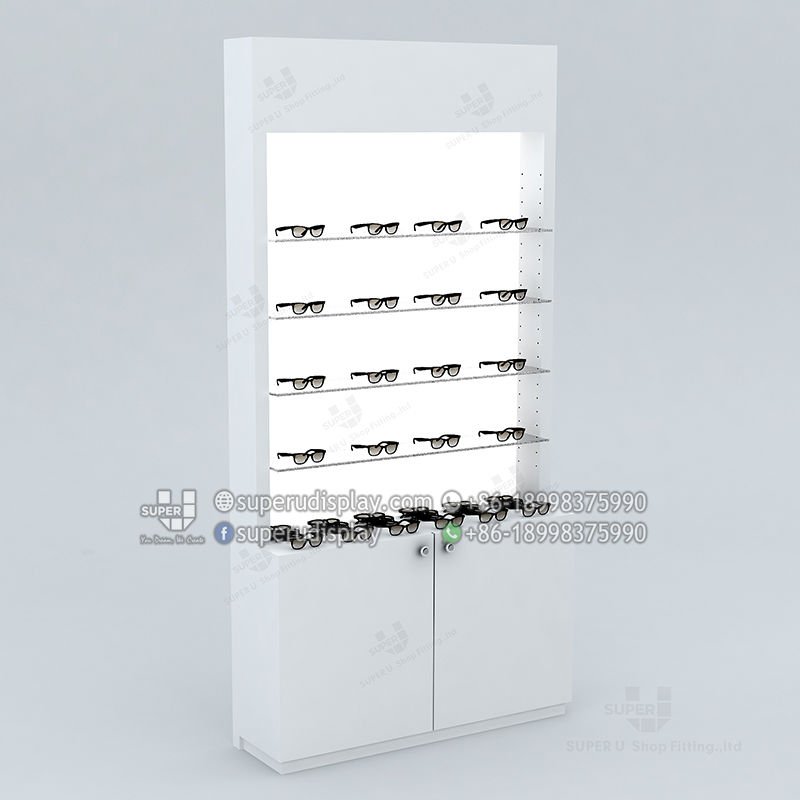 Custom Optical Display Units Sunglass Display Wall Shelves for Display