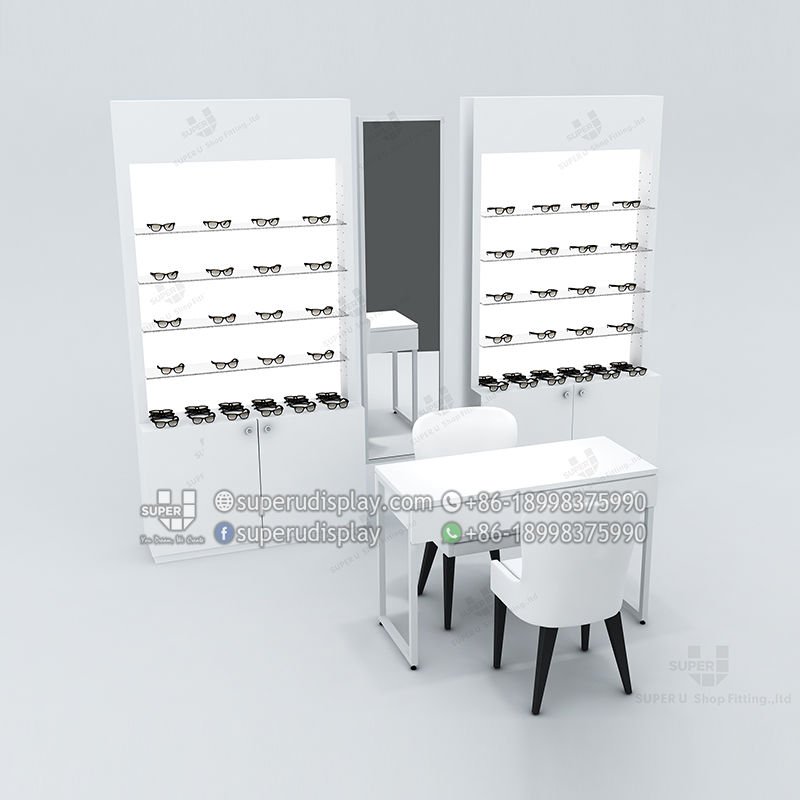Custom Optical Display Units Sunglass Display Wall Shelves for Display