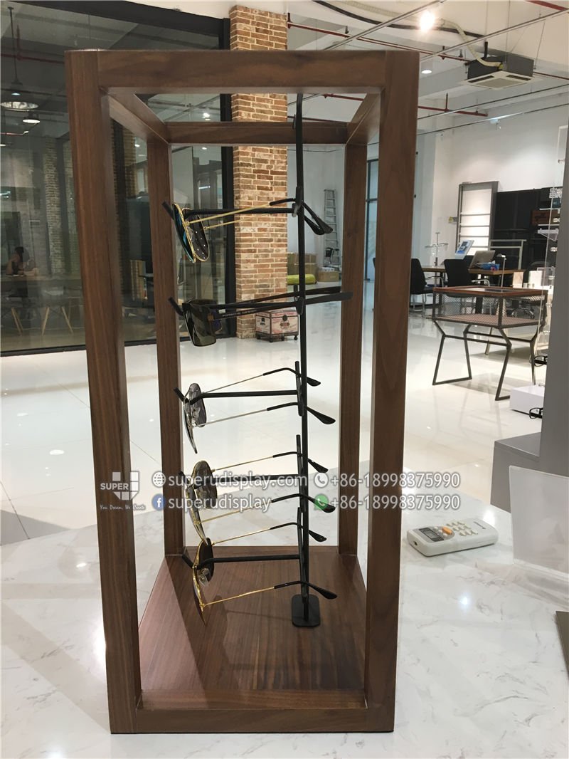 Custom Pos Merchandising Countertop Sunglass Display Rack For