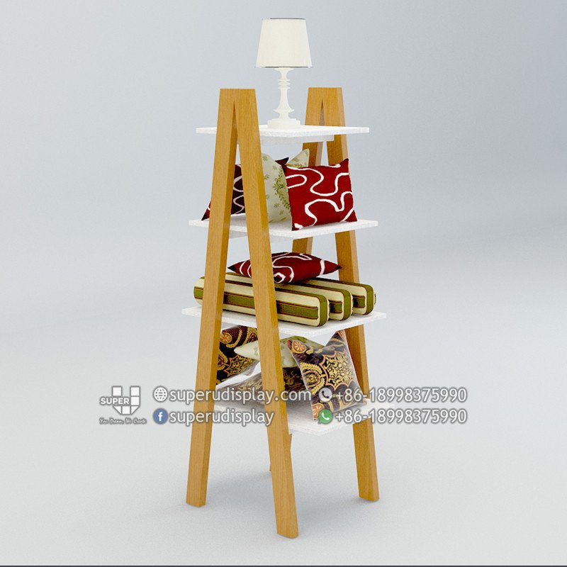 Custom Free Standing Boutique POS Pillowcases Cushion Pillow Tower