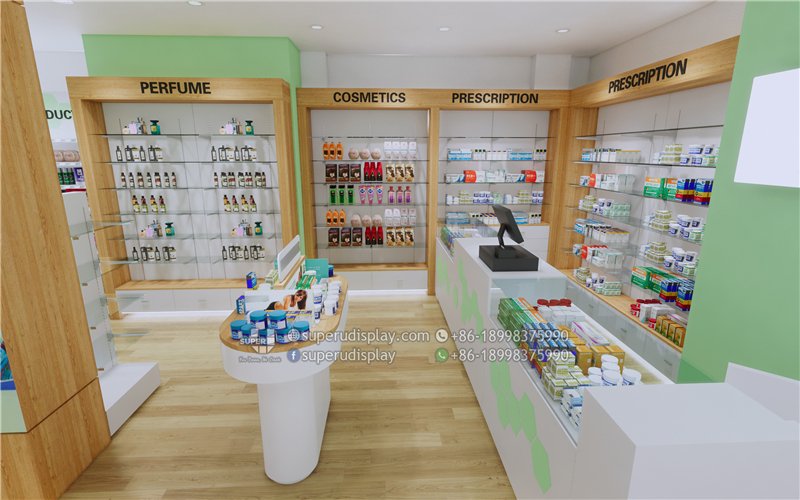Bepharm Retail Pharmacy Shop Interior Design