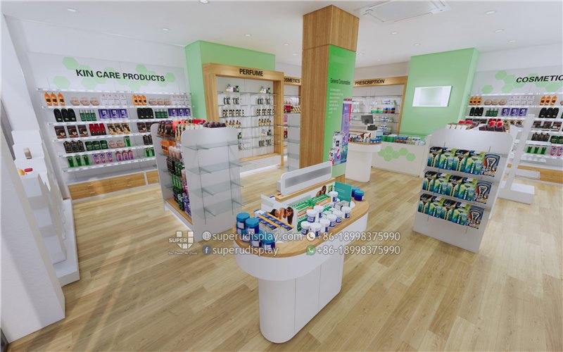 Bepharm Retail Pharmacy Shop Interior Design