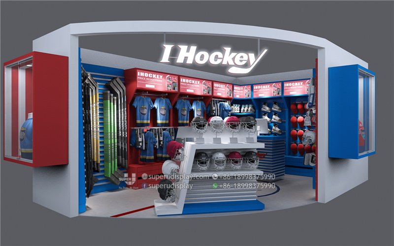 IHockey Ice Hockey Shop Interior Design & Store Fixtures Manufacturing