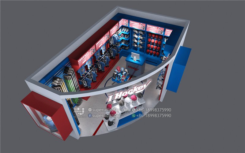 IHockey Ice Hockey Shop Interior Design & Store Fixtures Manufacturing
