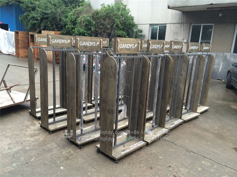 Gandys Flip Flop Display Rack Manufacturing