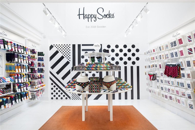 Happy Socks Socks Display Rack Manufacturing