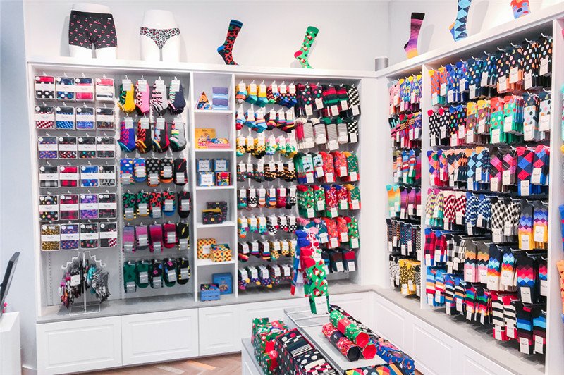 Happy Socks Socks Display Rack Manufacturing
