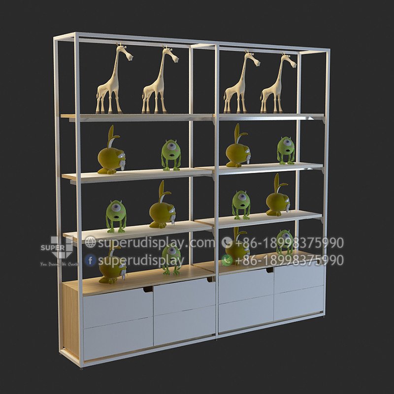 Custom Retail Wall Display Systems Racks for Toys for Retail Shop, Store Display Design