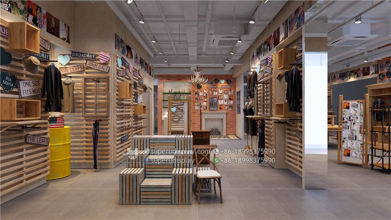 Ria Maria Women's Clothing Shop Interior Design and Store Display