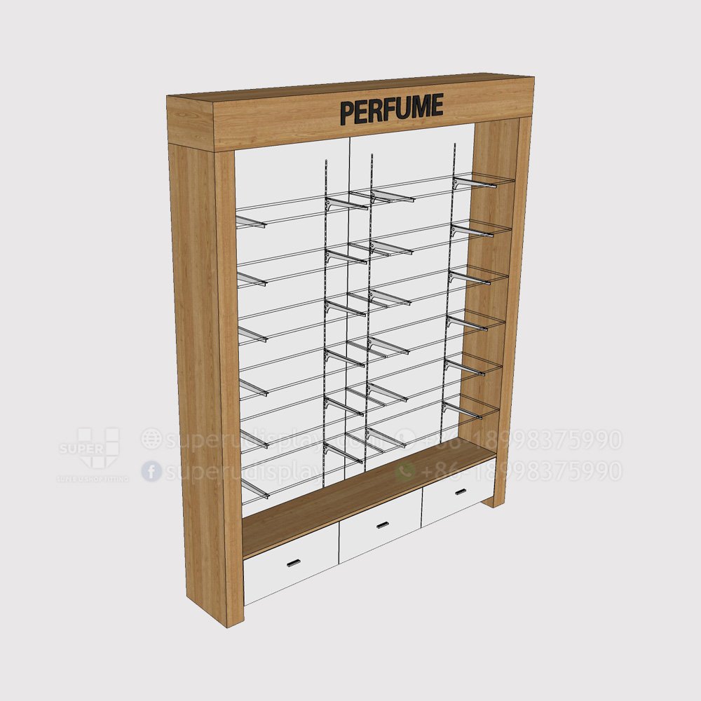 Custom Glass Wall Stand Pharmacy Shelving for Retail Shop, Store ...