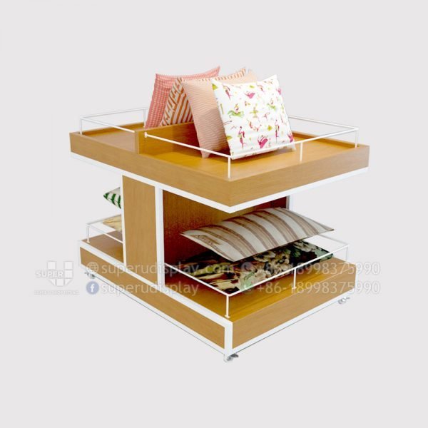 Commercial Retail Pillow Display Stand Gondola