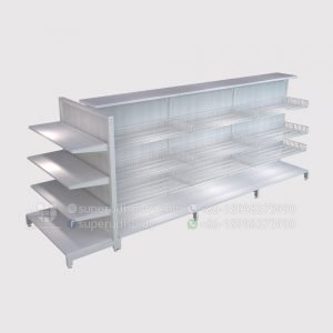 Floor Stand Supermarket Kitchenware and Table Ware Display Shelf Gondola Showcase