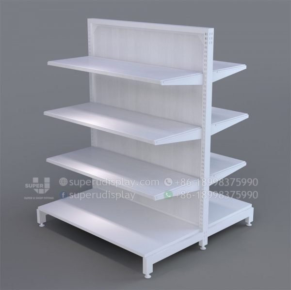 Floor Stand Supermarket Kitchenware and Table Ware Display Shelf Gondola Showcase - Image 5