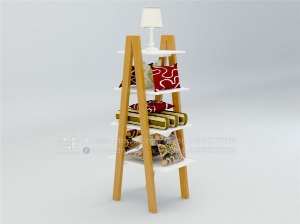 Free Standing Boutique POS Pillowcases Cushion Pillow Tower Display Rack - Image 2