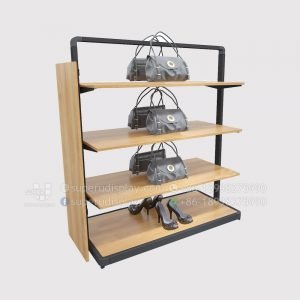 Freestanding Modular Metal Handbag Display Stand