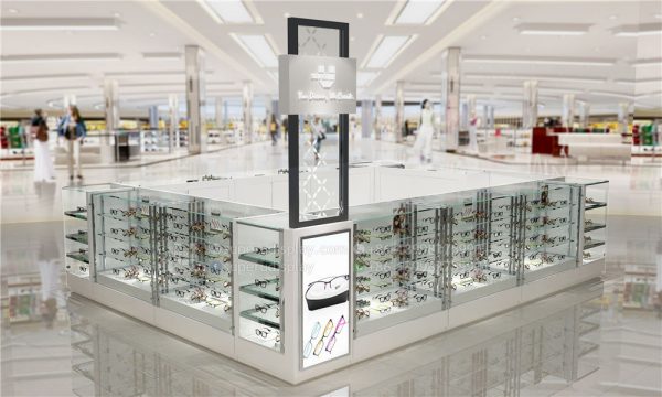 Glass Sunglasses Optical Shop Display Counter Cabinet - Image 2