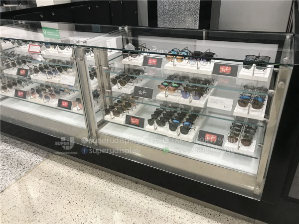 Glass Sunglasses Optical Shop Display Counter Cabinet - Image 3