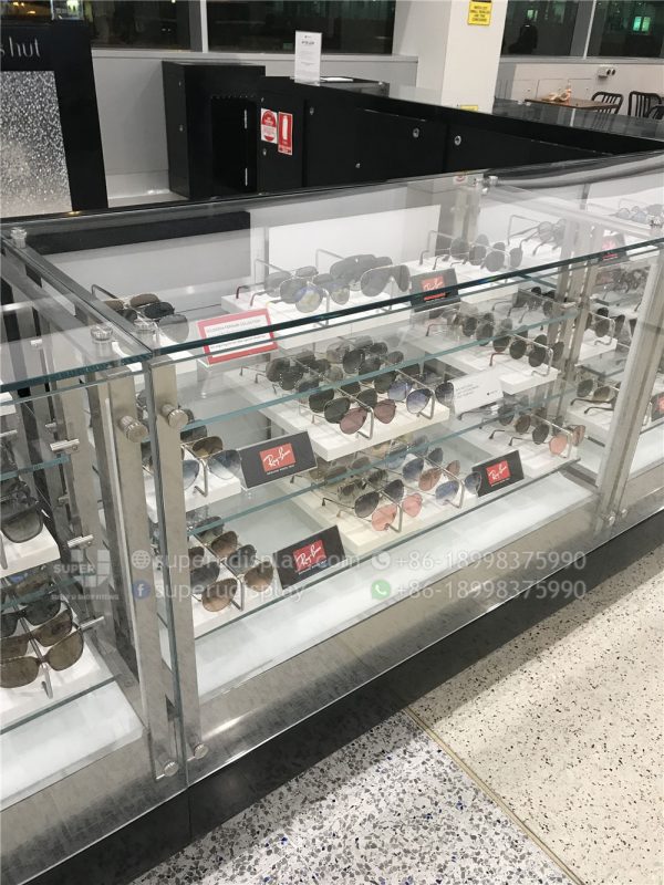 Glass Sunglasses Optical Shop Display Counter Cabinet - Image 4
