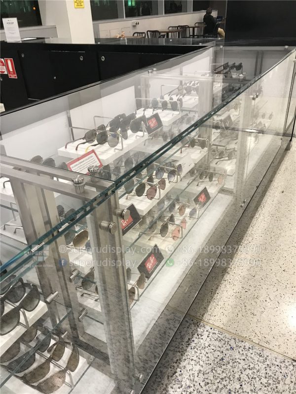 Glass Sunglasses Optical Shop Display Counter Cabinet - Image 6