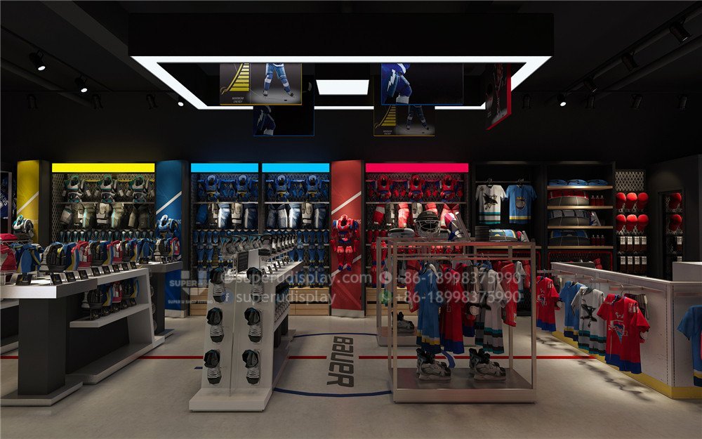 IHockey Ice Shop Interior Design & Store Fixtures Manufacturing