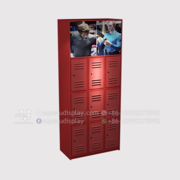 Metal Hockey Store Locker Room Cabinet with Lock
