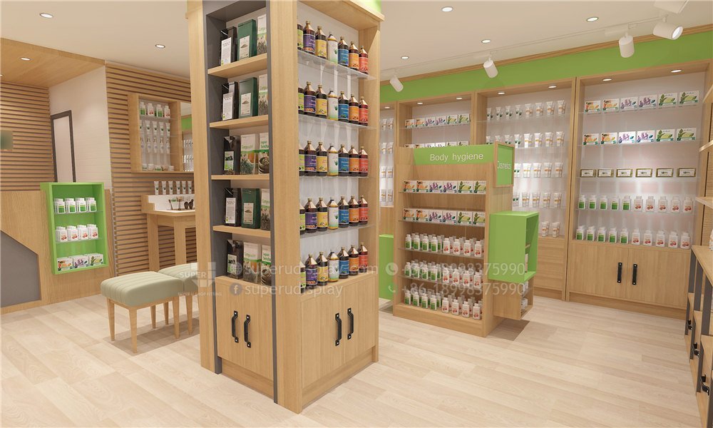 Natural Health Store Interior Design