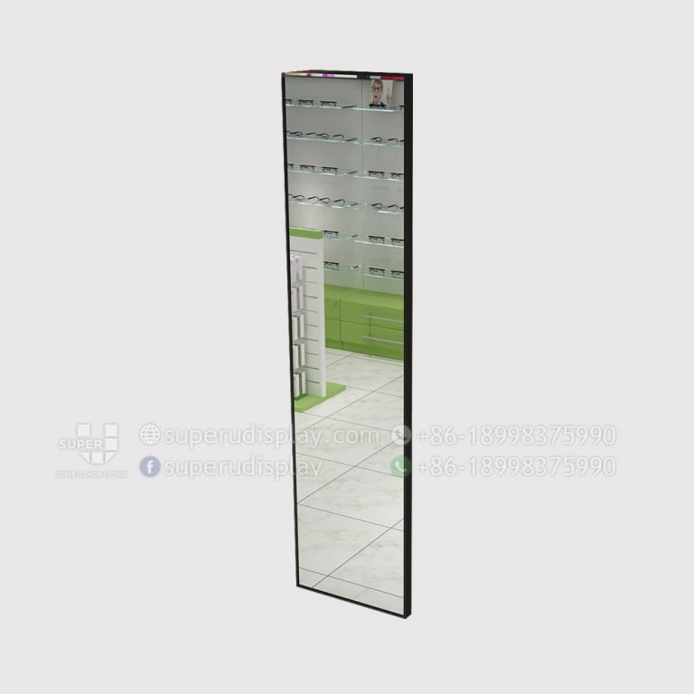 Custom Optical Store Mirror for Retail Shop, Store Display Design