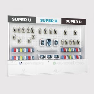 Pegboard Display with Hooks Wall Phone Case Display Rack