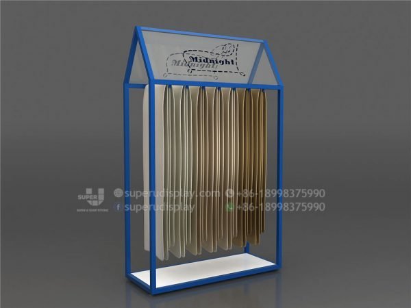 Retail Curtain Carpet Gondola Rug Hanging Display Rack - Image 2