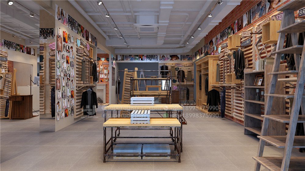 Ria Maria Women's Clothing Shop Interior Design and Store Display