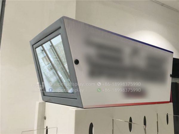 Rotating Floor Sunglasses Display Stand Holder Rack with Mirrors - Image 4