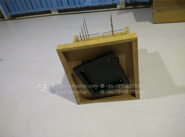 Rotating Optical Sunglasses Counter Display Rack with Mirror - Image 4
