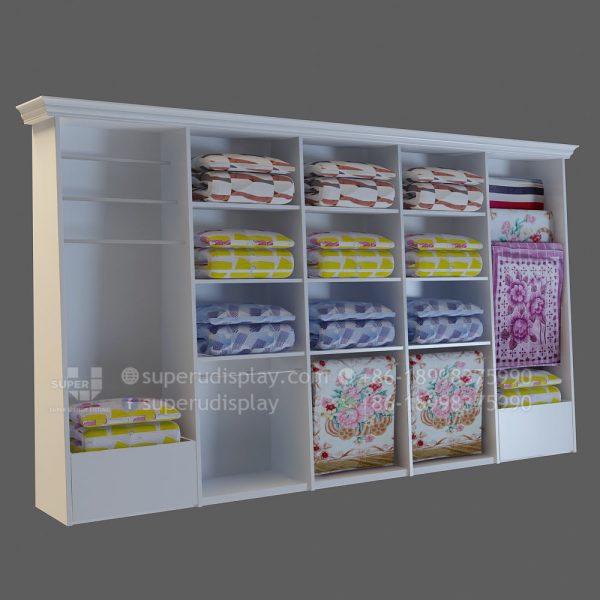 Vintage Wall Blankets Sheets Bedspreads Duovet Covers Quilt Display Cabinet Shelf - Image 2