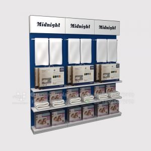 Wall Mounted Bedspreads Sheets Blankets Quilt Display Shelves