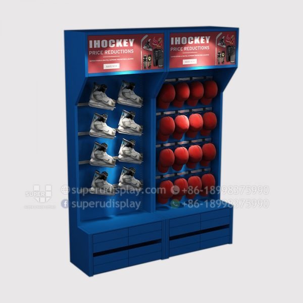 Wall Stand Hockey Skate Display Rack