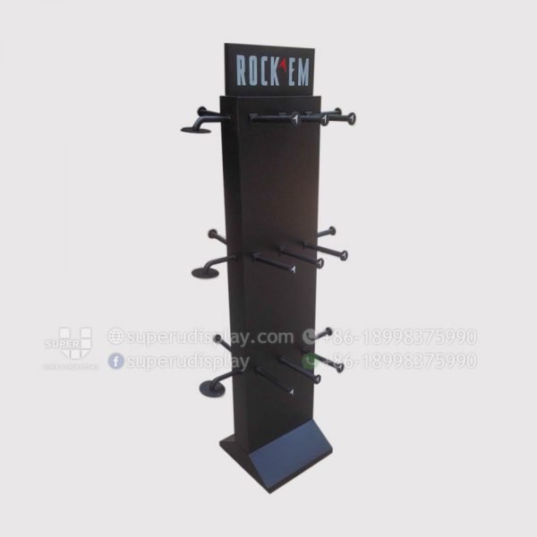 4 Sides Floorstanding Metal Sock Display Rack