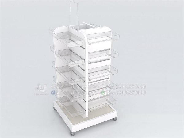 4 Way Acrylic Wallet Bag Shop Display Rack Stand - Image 2