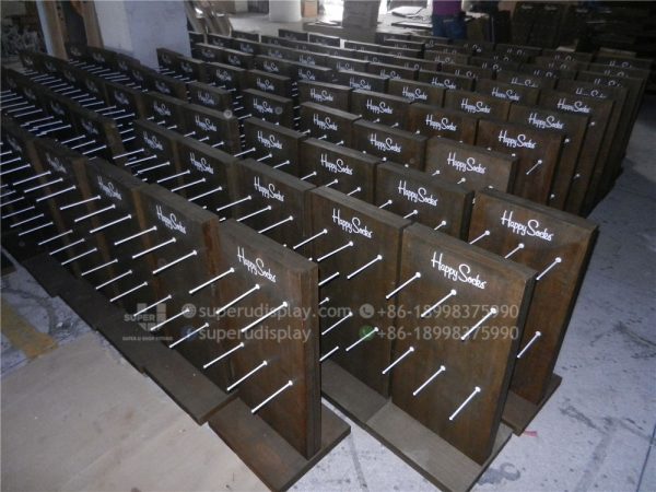 Countertop Wood Two Side Socks Display Stand - Image 5