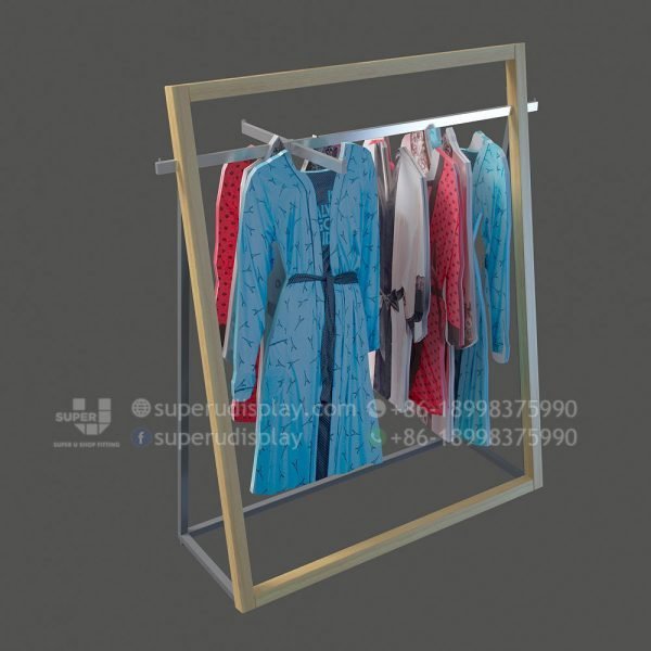 Free Standing Gondola Retail Clothing Display Racks - Image 2