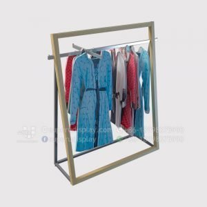 Free Standing Gondola Retail Clothing Display Racks