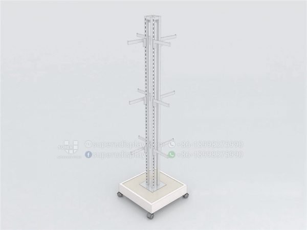 Freestanding Four Arms Handbag Display Rack - Image 2