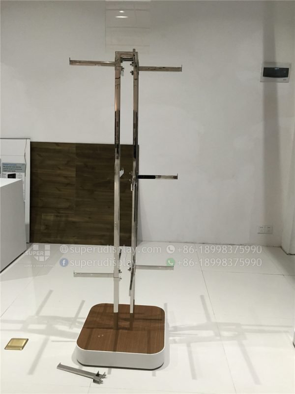 Freestanding Four Arms Handbag Display Rack - Image 3