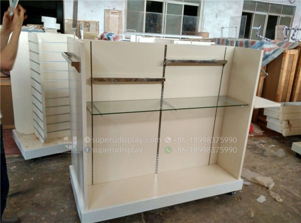 Freestanding Retail Store Display Stand For Purses with Waterfall Arms - Image 3