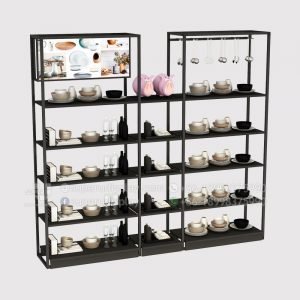 Modern Modular Display Shelves for Boutique Shop