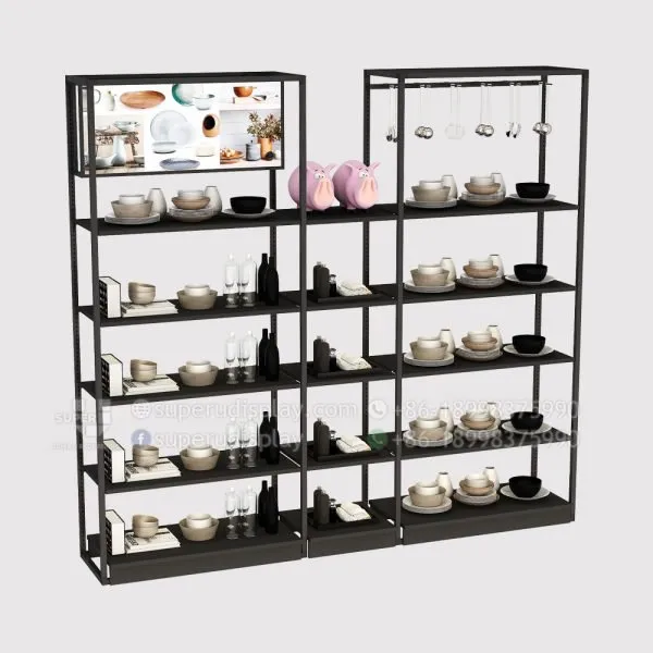 Modern Modular Display Shelves for Boutique Shop