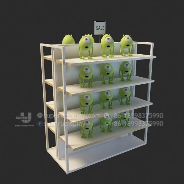 Modern POS Gondola Display Shelving for Retail Stores - Image 3