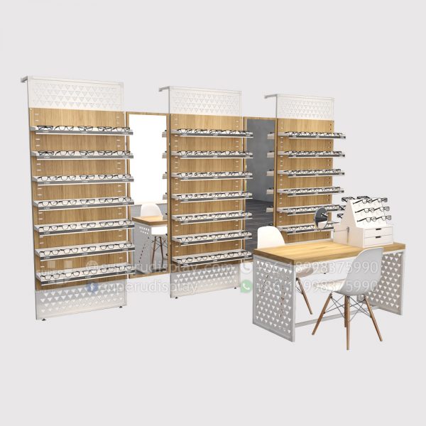 Modular Retail Wall Display Systems for Optical Store