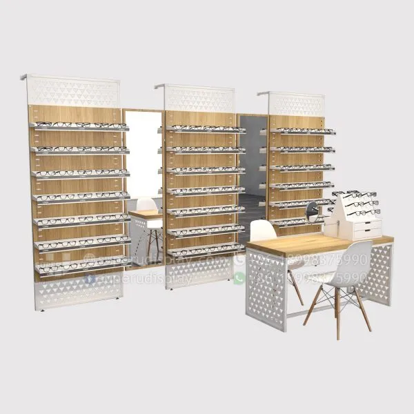 Modular Retail Wall Display Systems for Optical Store